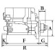 Motorino avv de 12v 2.0Kw hc cargo