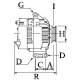 Alternatore fo 12v 115a hc cargo