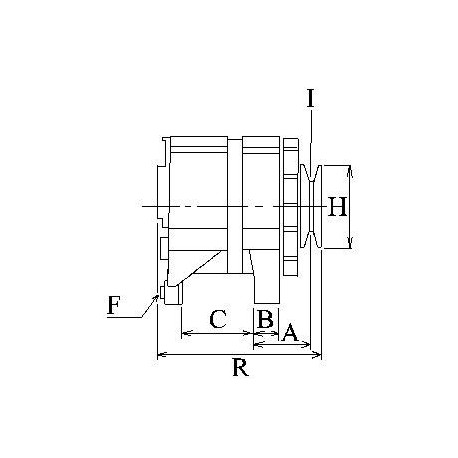 Alternatore re/va 14v 65a hc cargo