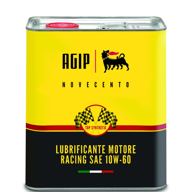 Foto 1: Olio Motore AGIP NOVECENTO RACING 10W-60 Sintetico Auto Storiche Sportive API SL