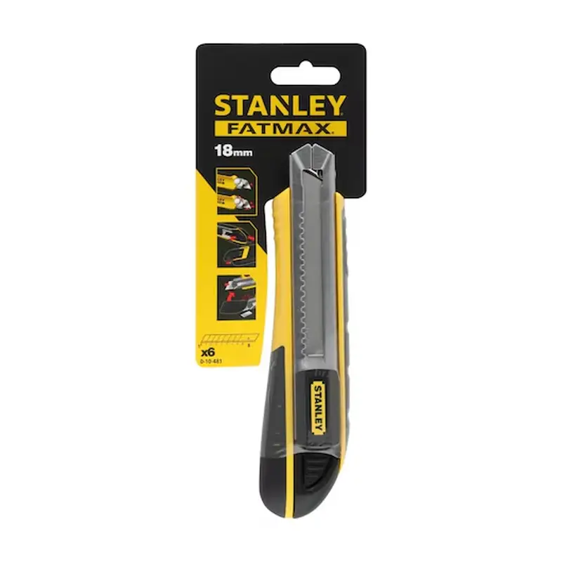 Foto 1: Cutter Stanley FatMax 18 mm Taglierino Professionale Lama Larga