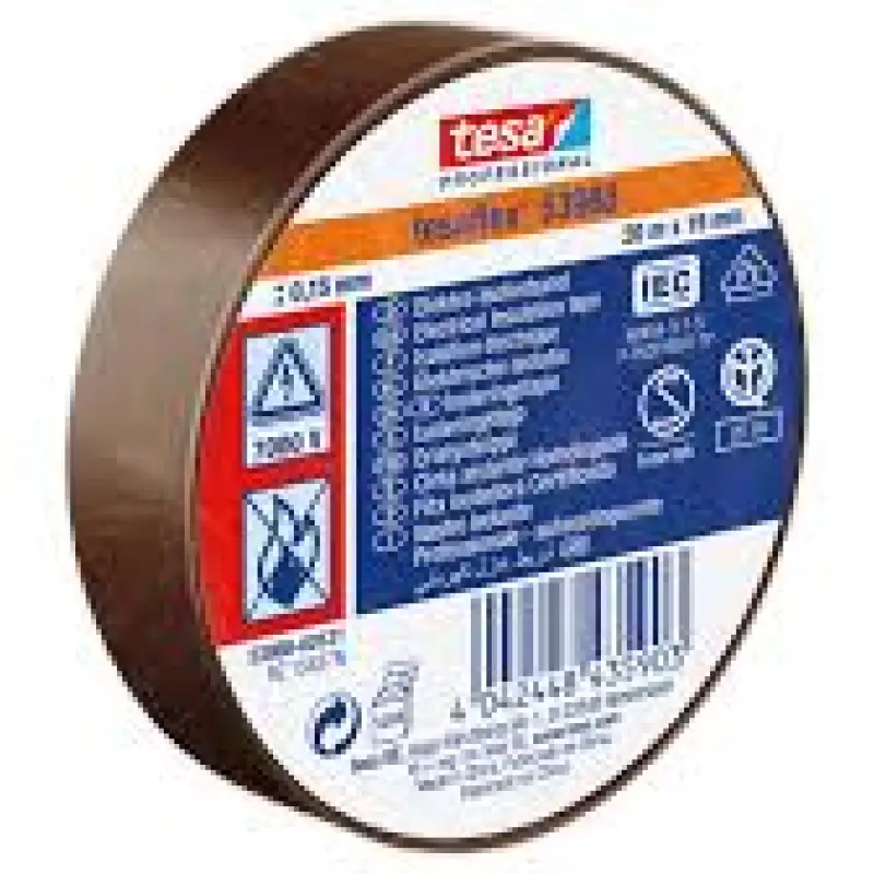 Foto 9: Nastro Isolante PVC 7000V 20 m x 19 mm tesa 53988 Professionale