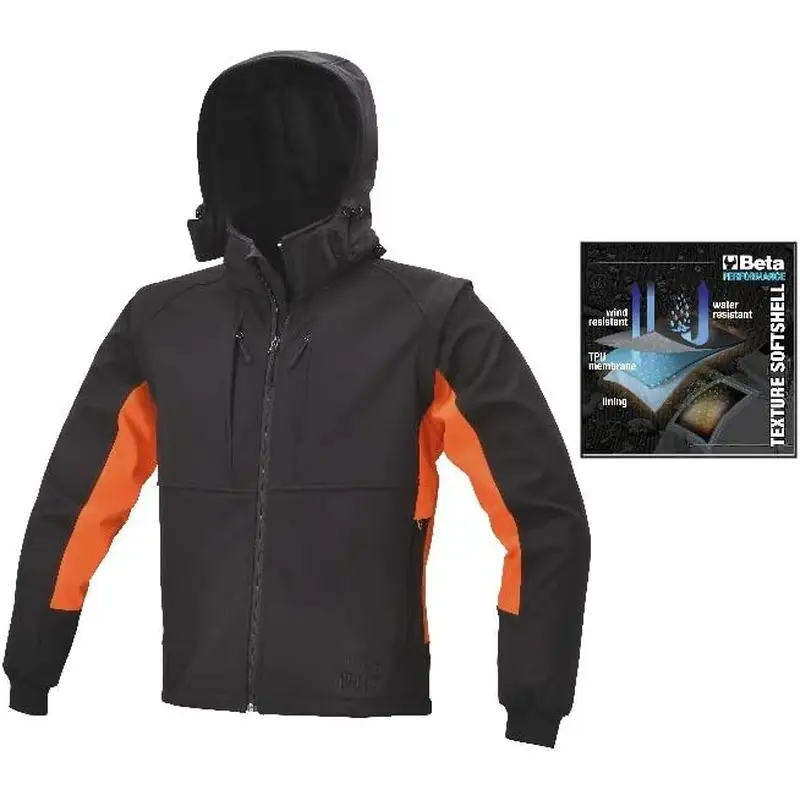 Softshell gilet maniche staccabili - Softshell gilet maniche staccabili tg. S