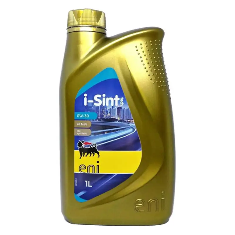 Olio Motore ENI I-SINT TECH 0W-30 1L Lubrificante Sintetico Alte Prestazioni VW 503 00 / 506 01