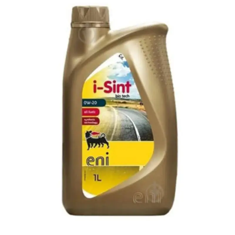 Olio Motore ENI I-SINT 0W-20 1L Sintetico API SN RC ILSAC GF-5 Benzina e Ibridi