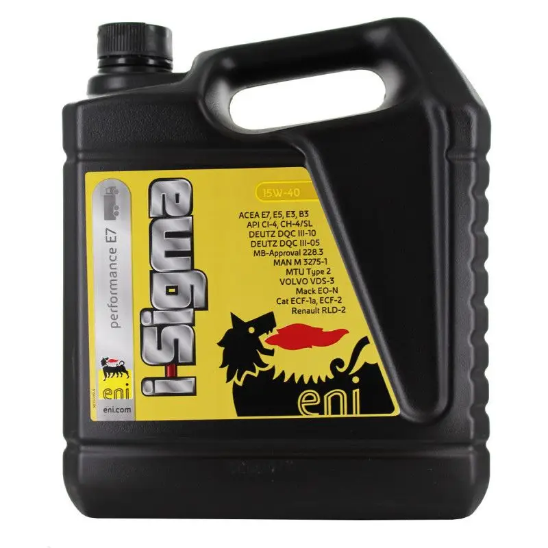 Olio Motore ENI I-SIGMA PERFORMANCE E7 15W-40 1L Diesel Heavy Duty ACEA E7 API CI-4