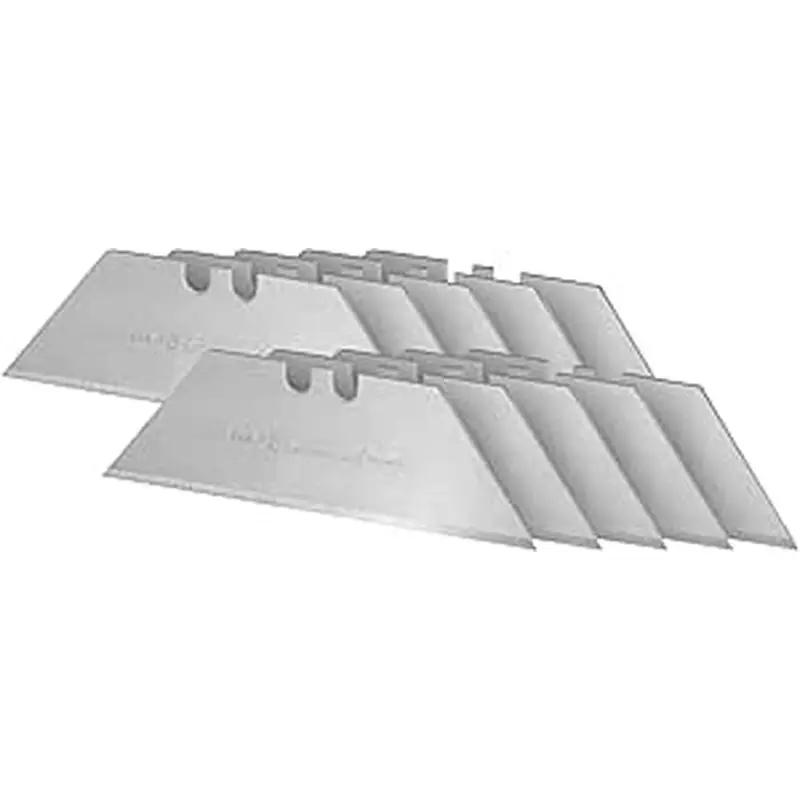 Lame Cutter Trapezio Stanley 10 Pezzi Spessore 0,60 mm
