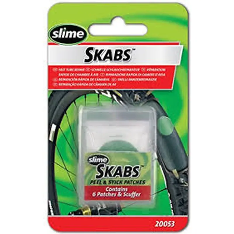 Slime Toppe Preincollate Riparazione Camera d’Aria 6 Pz
