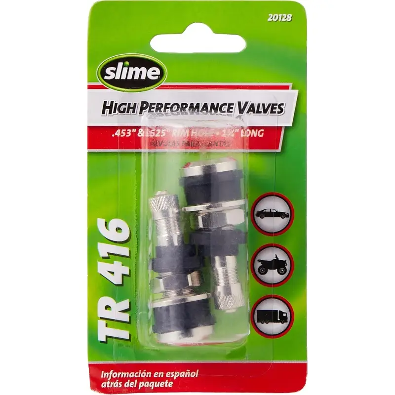 Slime Valvole per pneumatici Tubeless TR416 Alte Prestazioni
