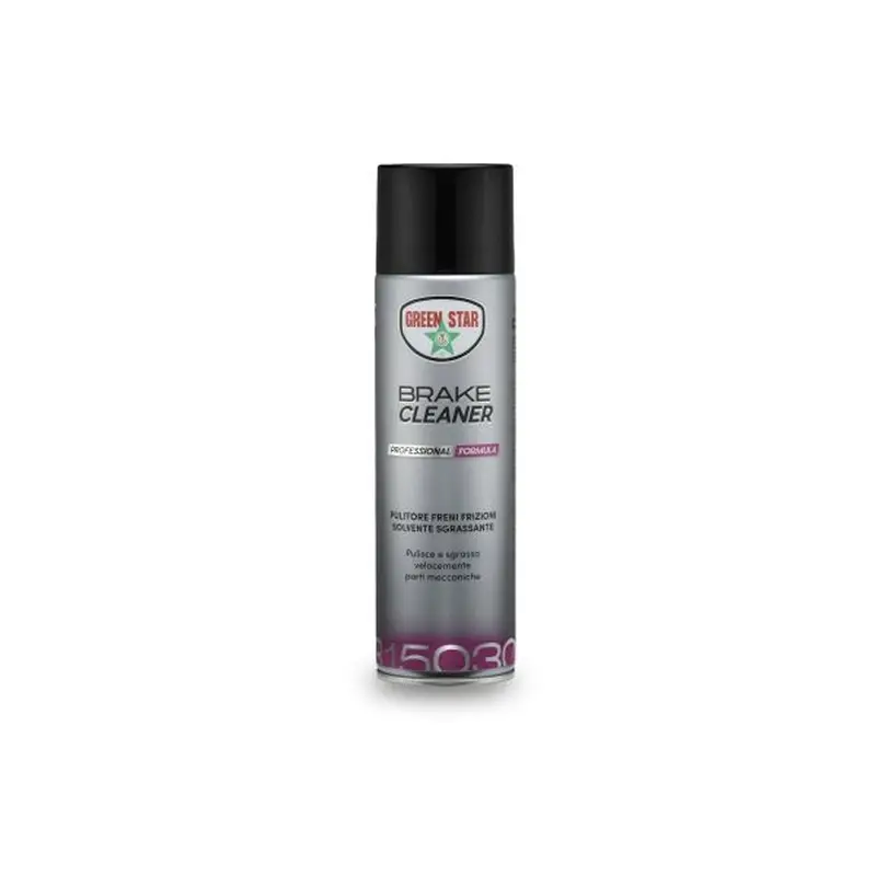 Pulitore Freni Spray Green Star Brake Cleaner 500 ml Sgrassante Professionale - 1 Pezzo
