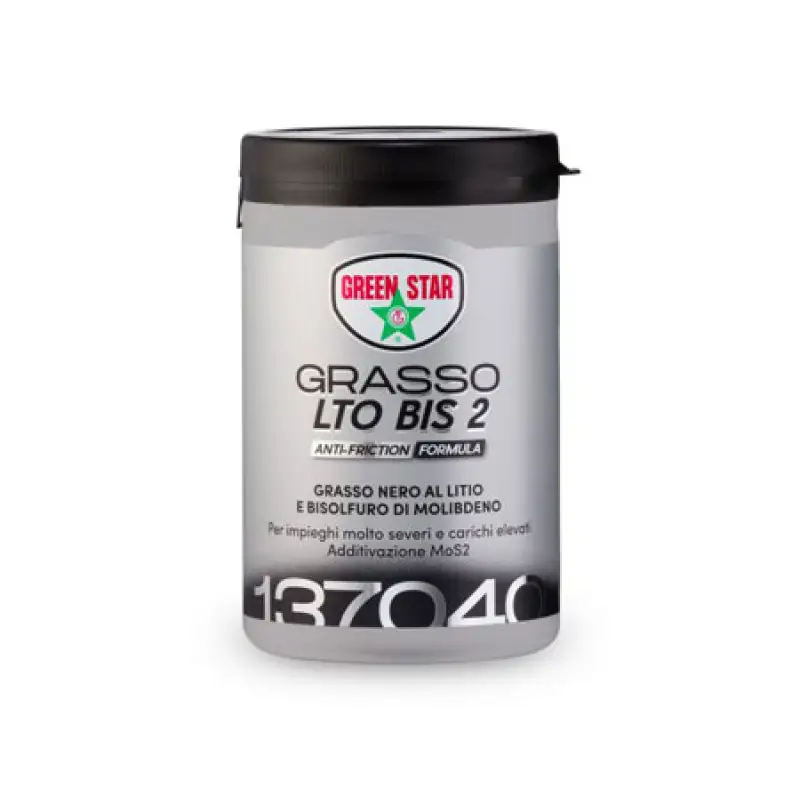 Grasso al Litio con Bisolfuro di Molibdeno NLGI 2 Green Star 1 Lt