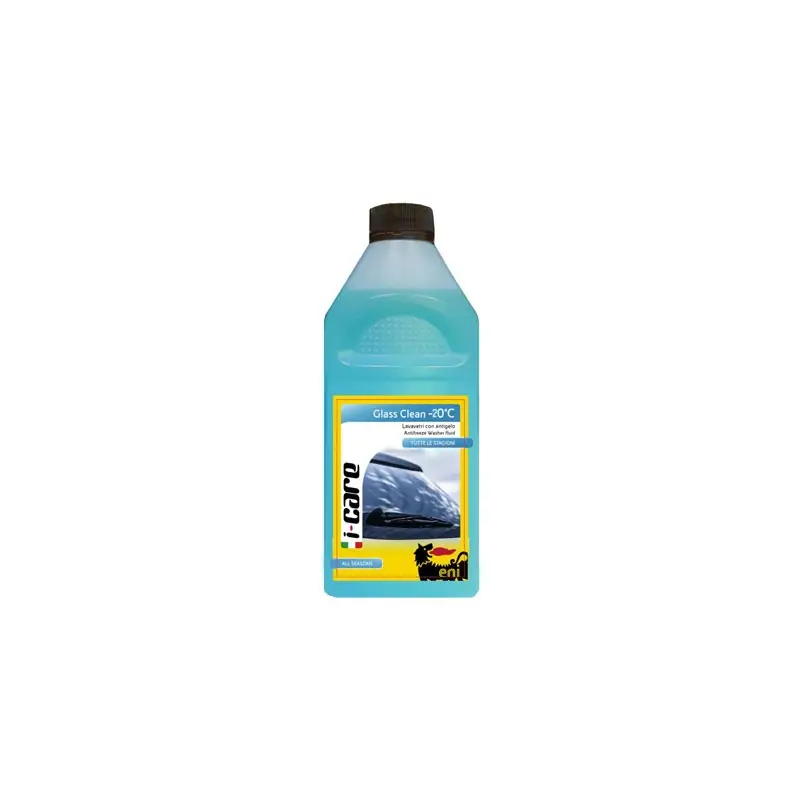 Liquido Lavavetri ENI I-CARE GLASS CLEAN -20°C 1L / 5L Antigelo Parabrezza Auto