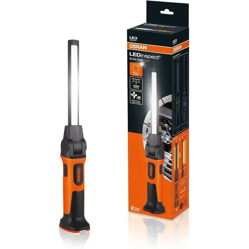 Lampada Ispezione LED OSRAM LEDinspect SLIM MAX 1000 Ricaricabile 1000lm