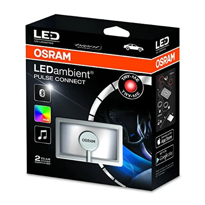 Luci LED RGB OSRAM LEDINT103 LEDambient Pulse Connect Bluetooth 12V