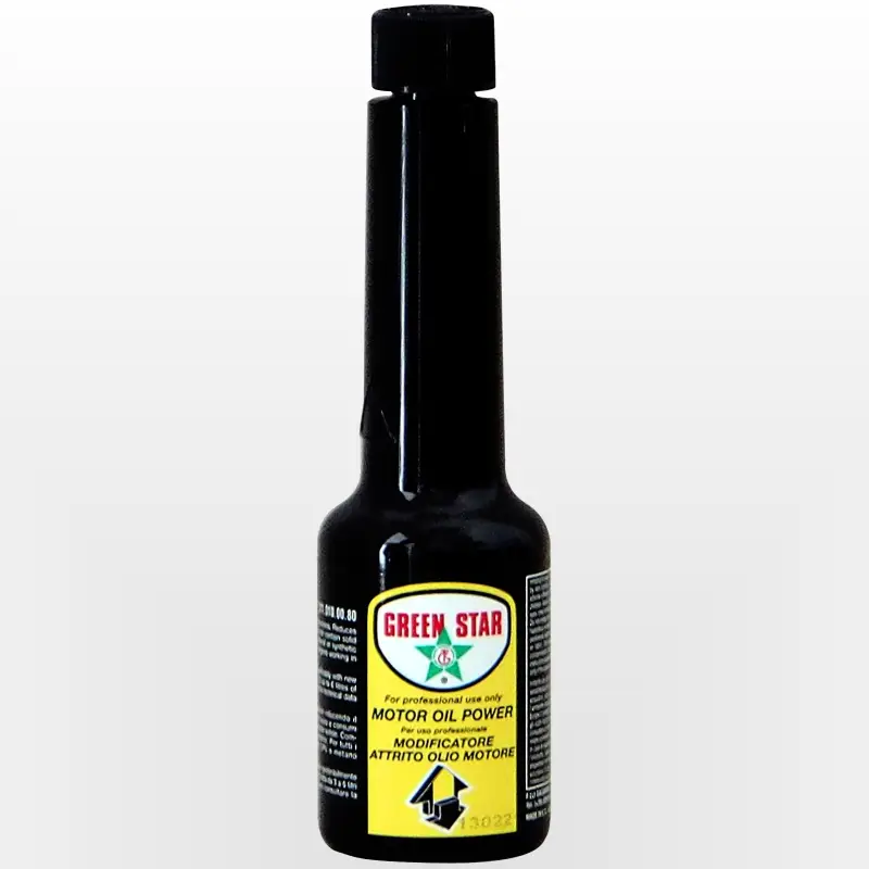 Additivo Olio Motore 125 ml Modificatore di Attrito Green Star Motor Oil Power