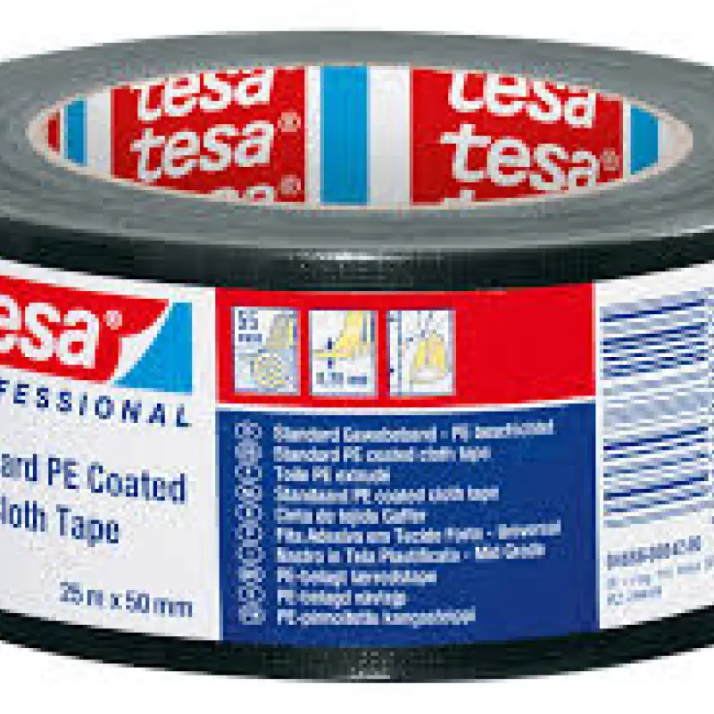 Nastro Telato tesa 4688 25x50 mm - NERO