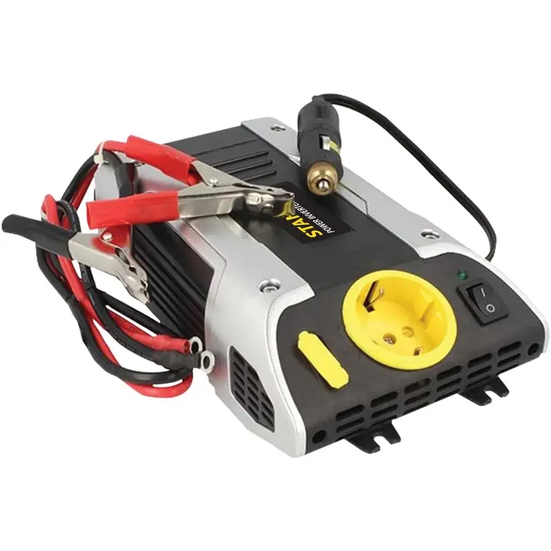 Inverter Auto Stanley 500W 12V → 230V con USB e Morsetti