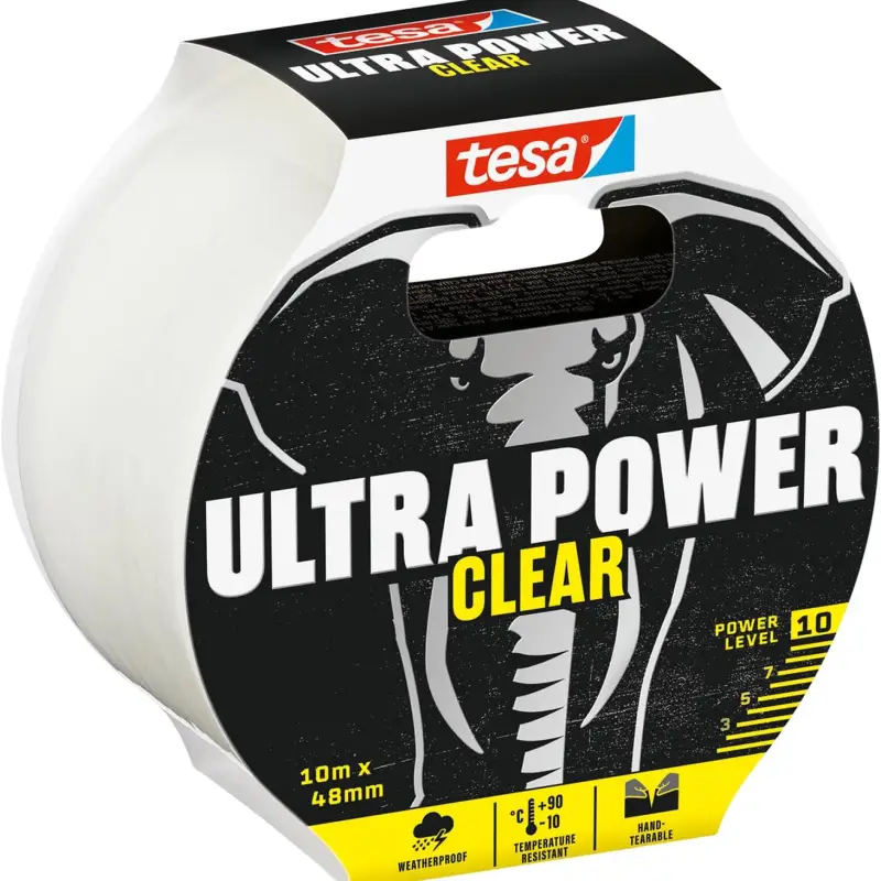 Ultra Power Clear Repairing Tape Nastro Riparazioni Trasparente Tesa